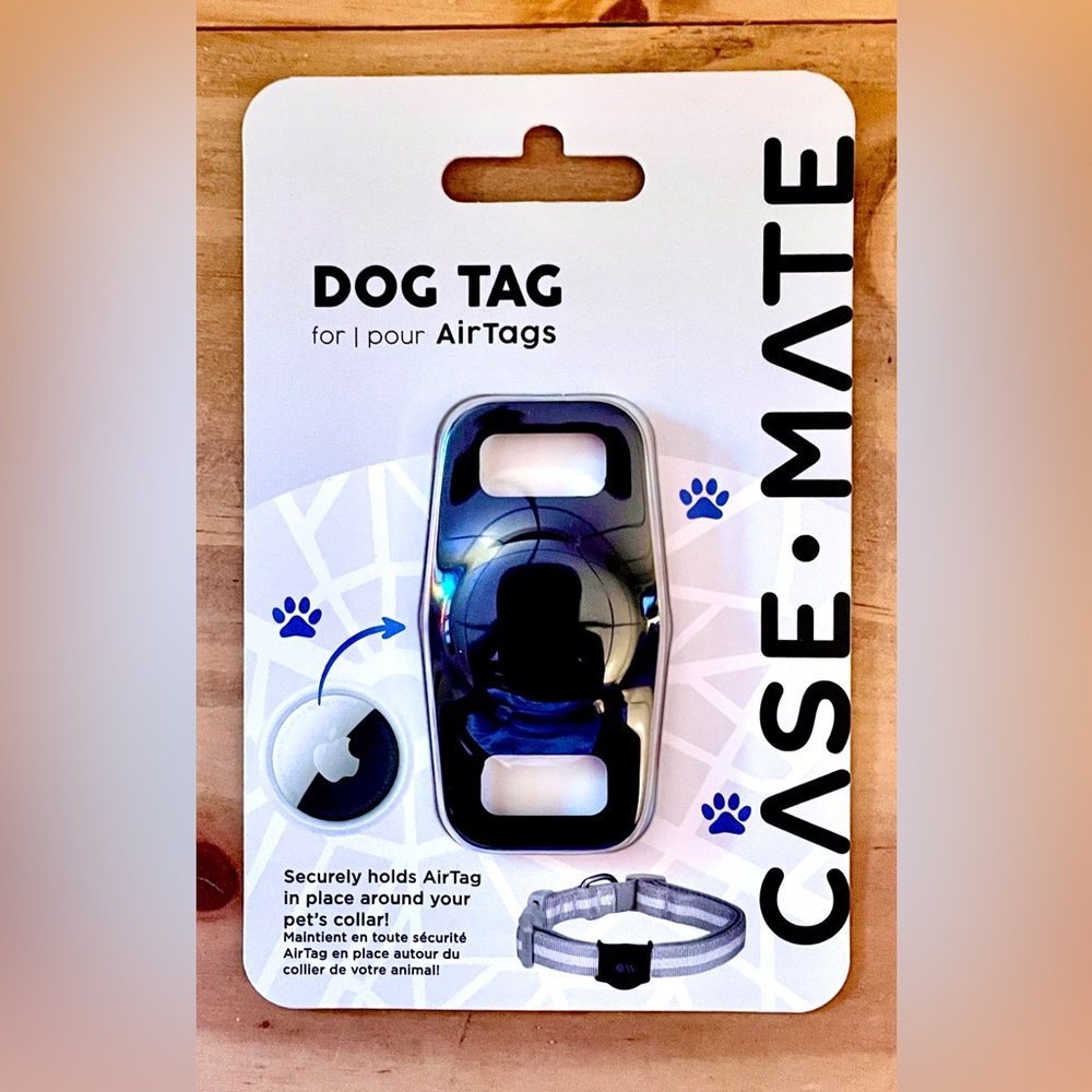 NWT • Case Mate • Dog Tag • for Apple AirTags